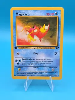 Pokemon Cards: Team Rocket 1st Edition Uncommon: Magikarp 47/82 - Image 1