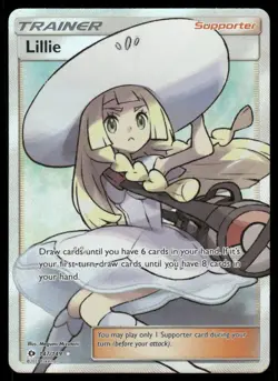 Pokemon Cards Lillie 147/149 Sun & Moon Rare Ultra NM - Image 1