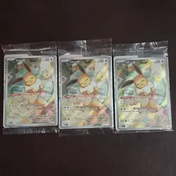 Pokemon TCG 3 Card Lot Eevee SVP 173 Promo Holo English - Image 1