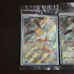 Pokemon TCG 3 Card Lot Eevee SVP 173 Promo Holo English - Image 3