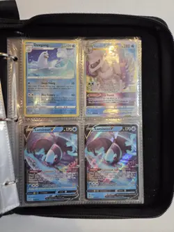 Binder Of POKEMON cards About 115 Cards - Image 1