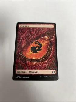 Mountain Nonfoil Tarkir Dragonstorm Card #0290 MTG LP - Image 1