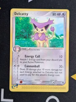 Delcatty 29/109 Non Holo EX Ruby & Sapphire Pokemon Card 2003 NM - Image 1