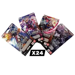 24 Gundam card game Booster pack Newtype Rising blister GD01 english box display - Image 1