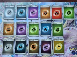 16x Pokemon Holo Energy Card Bundle Job Lot - Image 1