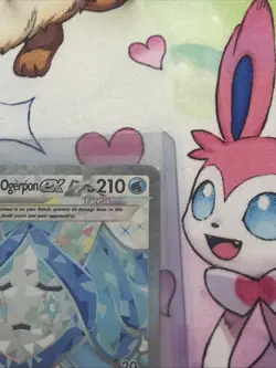 Wellspring Mask Ogerpon EX 194/167 Pokemon TCG Card Twilight Masquerade - NM - Image 3