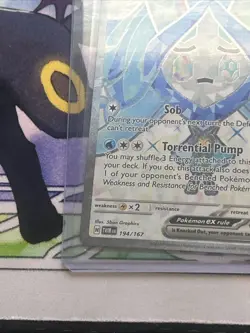 Wellspring Mask Ogerpon EX 194/167 Pokemon TCG Card Twilight Masquerade - NM - Image 5