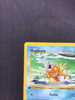 Pokemon Cards: Base Set 1st Edition Uncommon: Magikarp 35/102 - Image 2