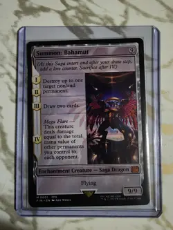 MTG Summon: Bahamut Final Fantasy LP Non Foil - Image 1