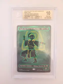 MTG Avatar The Last Airbender, Toph, The First Metalbender #362 BGS 10 PRISTINE - Image 1
