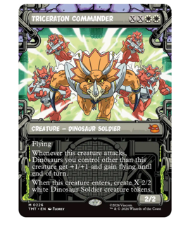 Triceraton Commander - Showcase Teenage Mutant Ninja Turtles MTG - Image 1