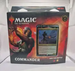 Arm For Battle Commander Deck 2020 Commander Legends SEALED & NEW - MTG - Image 1