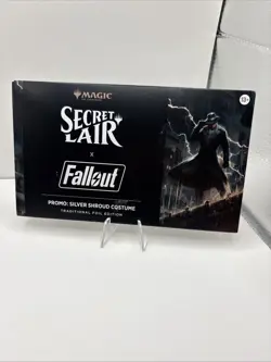 Secret Lair x Fallout: Silver Shroud Costume Foil Edition In Hand Ready to Ship - Image 1