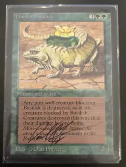 Magic MTG 1/1 Mox Set Altered And Signed By Dan Frazier - Image 5