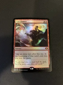 Last Chance Dominaria Remastered Foil - Image 1