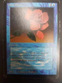 BETA Mana Short, 1993 Original Oldschool Rare, Magic Mtg Karten Sammlung - Image 1