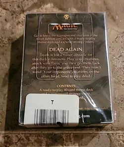 MTG Magic The Gathering 9th Edition Dead Again Themed Deck Factory Sealed - Image 4