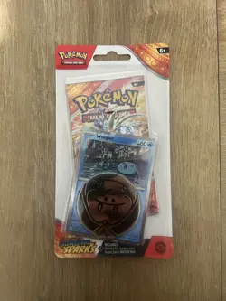 Pokemon TCG Surging Sparks Single Pack Blister ( Wooper ) Sealed Booster Pack - Image 1