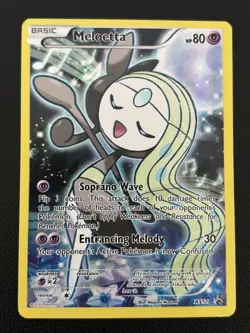 Meloetta XY120 Full Art XY Promo Pokemon TCG - NM - Image 1