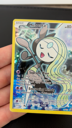 Meloetta XY120 Full Art XY Promo Pokemon TCG - NM - Image 2