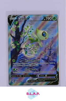 CELEBI V POKEMON 245/264 2021 FUSION STRIKE ALT ART ENGLISH - Image 1