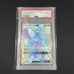 2019 Pokemon SM Hidden Fates Reshiram GX Full Art #SV51/SV94 PSA 10 - Image 1