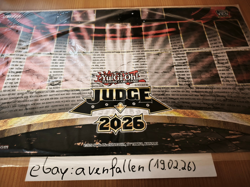 Yu-Gi-Oh! Playmat 300th YCS Judge Playmat Championship Series NEW Sealed RARE - Image 2