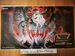 Yu-Gi-Oh! Regional Playmat Forbidden Crown WCQ Regional 2026 Sealed NEW - Image 1