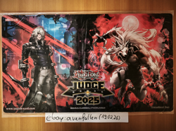 Yu-Gi-Oh! US Judge Playmat K9-ØØ Lupis & K9-X "Werewolf" NEW SEALED K9 Playmat - Image 1