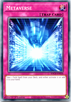 Metaverse - SDCH-EN034 - Common - 1st Edition Yugioh - Image 1