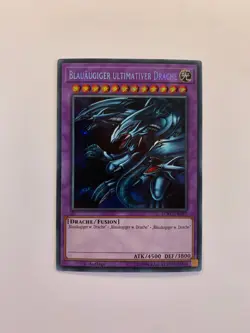 Yugioh Karte: Blauaugiger Ultimativer Drache (LCKC-DE057) - Secret Rare, Deutsch - Image 2