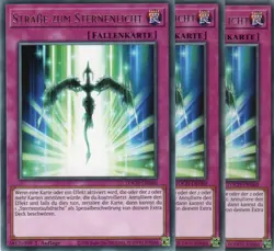yugioh 3x Straße zum Sternenlicht TOCH-DE060 RARE 1AUFLAGE DEUTSCH - Image 1