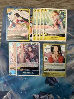Deck Core for Boa Deck One Piece CCG OP14 The Azure Sea's Seven Lot of 8 - Image 1