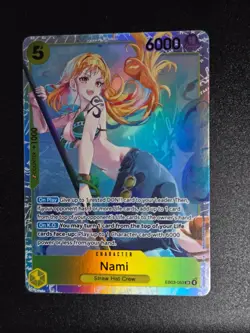 One Piece TCG EB03-053 Nami SR - Pack Fresh English - Image 1