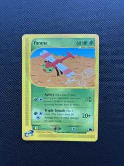 Pokemon Card Skyridge Yanma 116/144 E Series Pokemon TCG - Image 1
