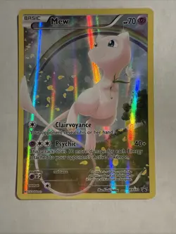 Mew XY110 XY Black Star Promo Holo Foil Pokemon TCG Card - Image 1
