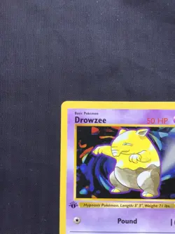 Pokemon Cards: Base Set 1st Edition Common: Drowzee 49/102 - Image 2