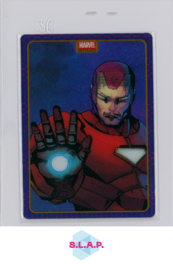 IRON MAN/TONY STARK PANINI L3 MARVEL ANTHOLOGY LENTICULAR CARD 2025 ENGLISH - Image 1