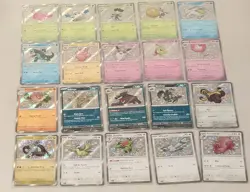 20x Pokemon TCG Paldean Fates Shiny Rare Cards - Image 1