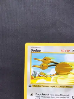 Pokemon Cards: Base Set 1st Edition Common: Doduo 48/102 - Image 2
