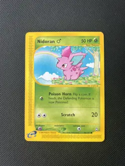Pokemon Card Aquapolis E Series Nidoran 96/147 WOTC - Image 1