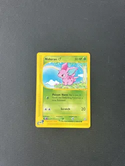 Pokemon Card Aquapolis E Series Nidoran 96/147 WOTC - Image 2