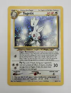 Togetic 16/111 Neo Genesis Holo Rare 2000 Stage 1 60 HP Pokemon TCG Card - Image 1
