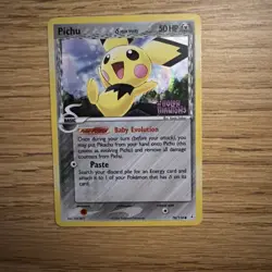 Pokemon Pichu TCG Holon Phantoms Reverse Holo Card 76/110 Delta Species - Image 1