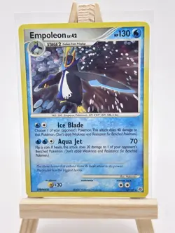 Empoleon - 4/130 - Diamond & Pearl Holo Holo Rare Pokemon TCG Card 2007 - Image 1