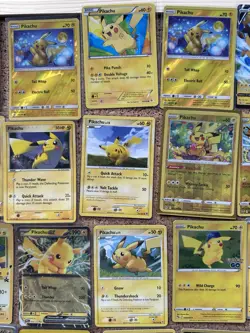 Pokemon TCG Pikachu Bundle 27 Cards No Duplicates - Image 3