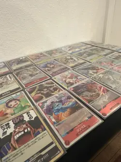 One Piece Japanese Tcg Card Game 59 Cards Mixed Lot w/ 52 Foils/7 Leader - Image 2