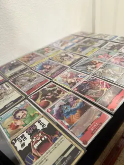 One Piece Japanese Tcg Card Game 59 Cards Mixed Lot w/ 52 Foils/7 Leader - Image 3