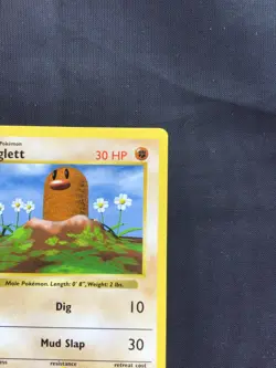 Pokemon Cards: Base Set 1st Edition Common: Diglett 47/102 - Image 3