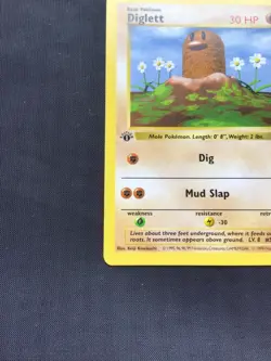 Pokemon Cards: Base Set 1st Edition Common: Diglett 47/102 - Image 5